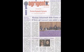agrigento nuove ipotesi copertina