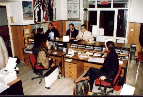 Fotografia dell'interno dell'ufficio