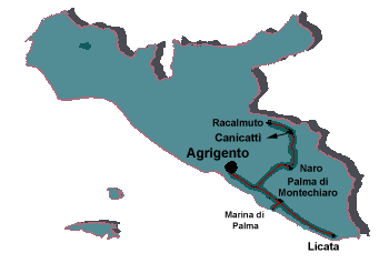 Cartina Itinerari Culturali