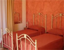 Vista sul giardino del Bed and Breakfast l'Antica Via