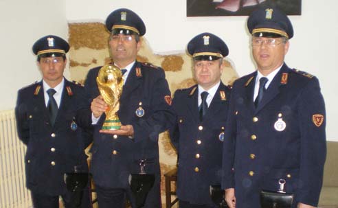 Corpo di Polizia provinciale - Coppa del mondo di calcio
