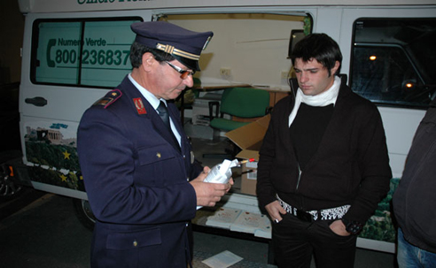 Corpo di Polizia provinciale - Sabato sera senza alcool