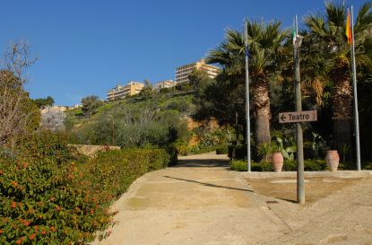 L'ingresso del Giardino Botanico