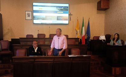 Un momento della conferenza stampa di presentazione