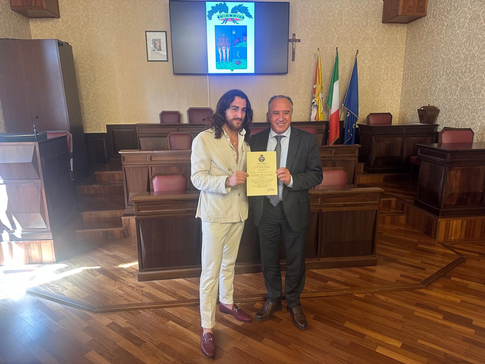 L'incontro con il Presidente nella sala consiliare Giglia 