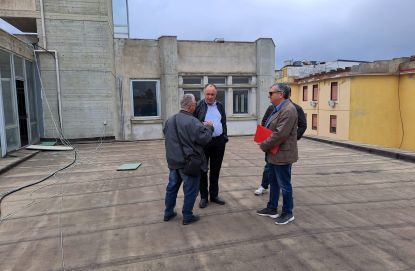 Sopralluogo all'Istituto Politi (plesso ex Foderà)