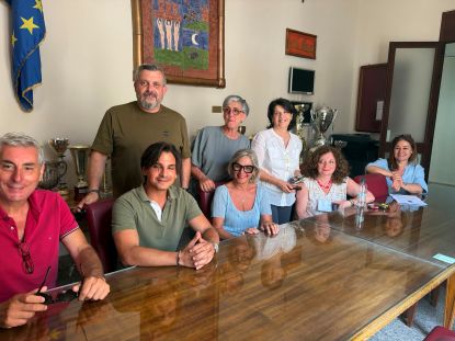 Insediamento del Comitato presso la sala stampa 