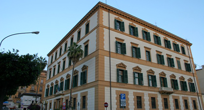 Il palazzo del Libero Consorzio Comunale di Agrigento