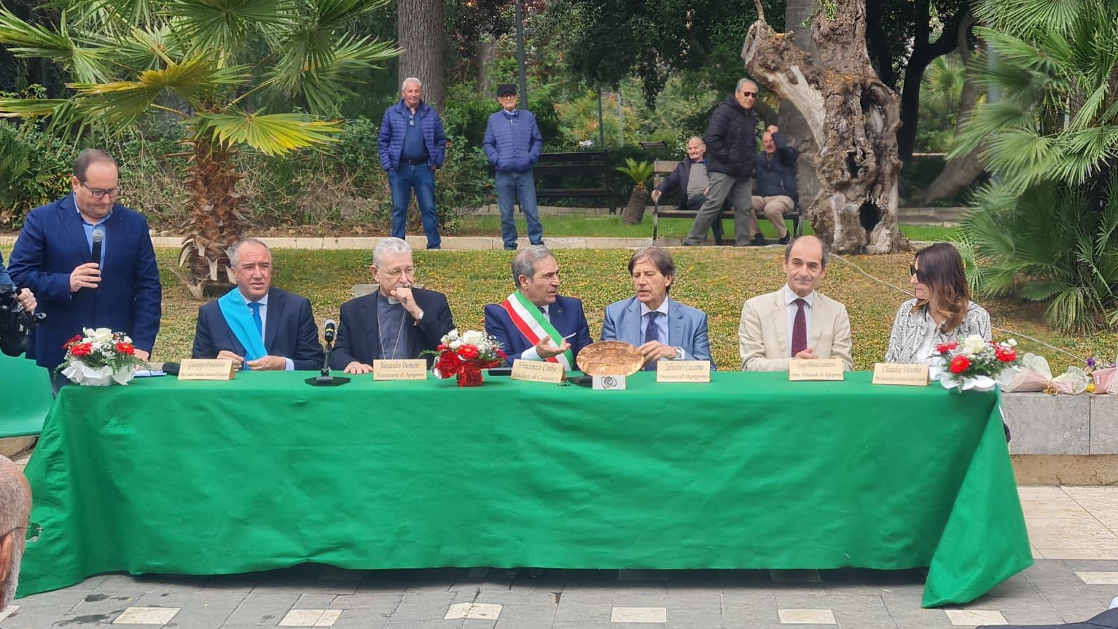 La presentazione del Giardino dei Giusti a Canicattì 