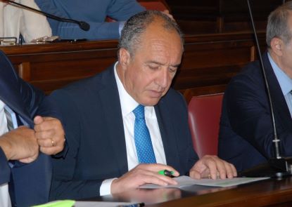 Il Presidente del Libero Consorzio Comunale di Agrigento, Giuseppe Pendolino.