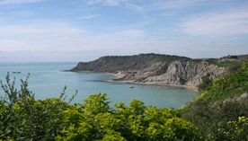 vista panoramica costa bianca