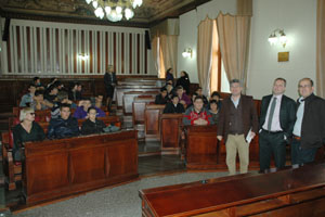 Visita degli studenti dell'Istituto Agrario Vetrano di Sciacca