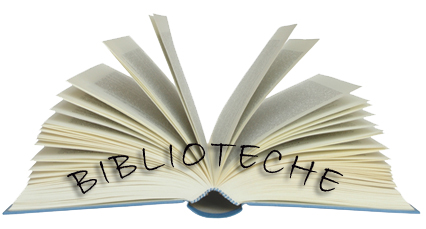 scritta indicante biblioteca