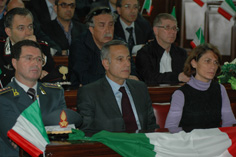 Il Ten. Col. Raffo, il Questore Di Fazio e il Prefetto Ferrandino