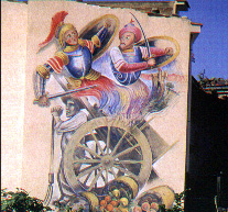 Murales della cittadina