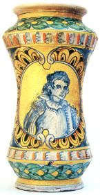 Vaso di maiolica di Sciacca