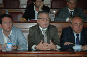 Un momento dell'incontro di oggi