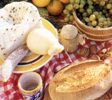 prodotti caseari della zona