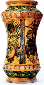 Vaso di maiolica di Sciacca