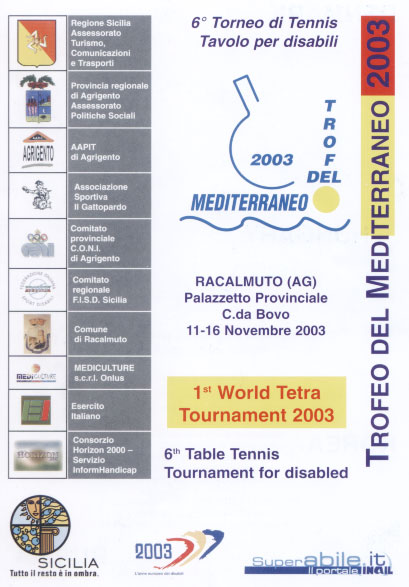 manifesto torneo di tennis