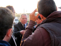 D'Orsi incontra i lampedusani