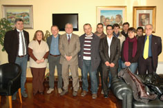 I nuovi assunti con il Presidente e i direttori