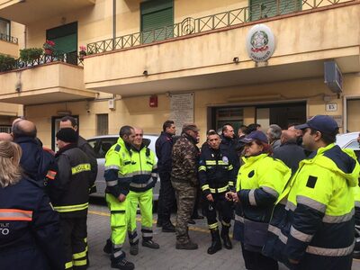 Riunione presso la Caserma dei Carabinieri di Racalmuto per il piano di ricerca