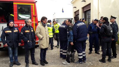 Riunione presso la Caserma dei Carabinieri di Racalmuto per il piano di ricerca